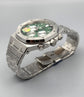 Audemars Piguet Royal Oak Chronograph Green Tapisserie Super Clone Master Copy