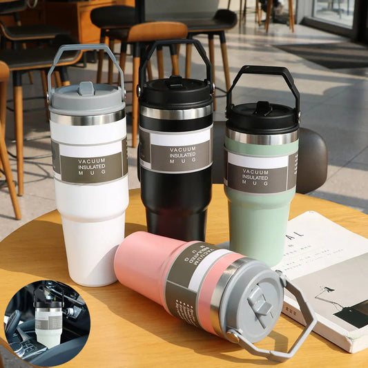 Stainless Steel IceFlow Flip Straw Tumbler