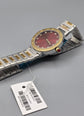 BVLGARI Red Sunburst Dial Two Tone Super Clone Master Copy