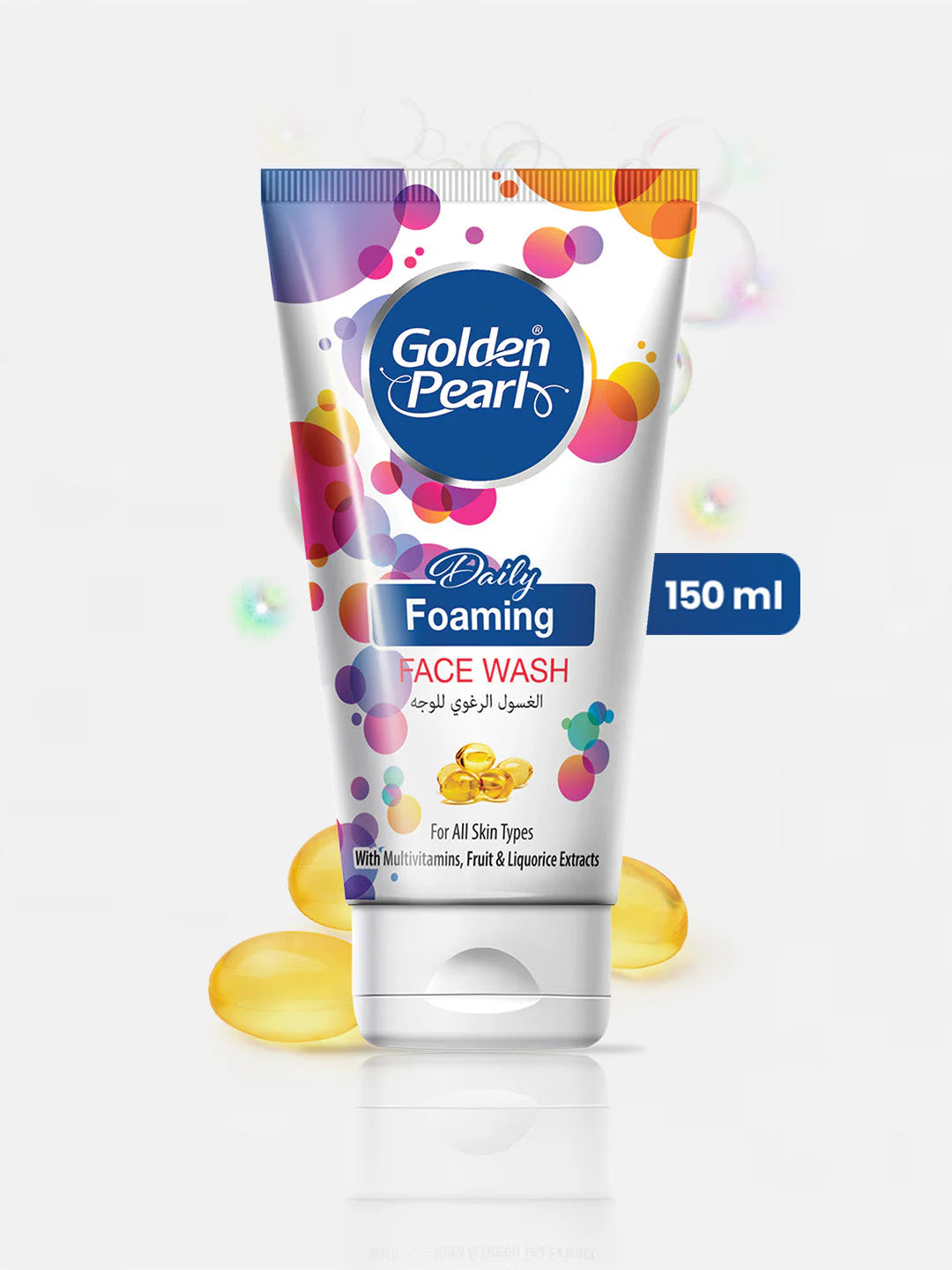 Golden Pearl Foaming Face Wash