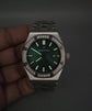 Audemars Piguet Royal Oak Green Tapisserie Dial Super Clone Master Copy