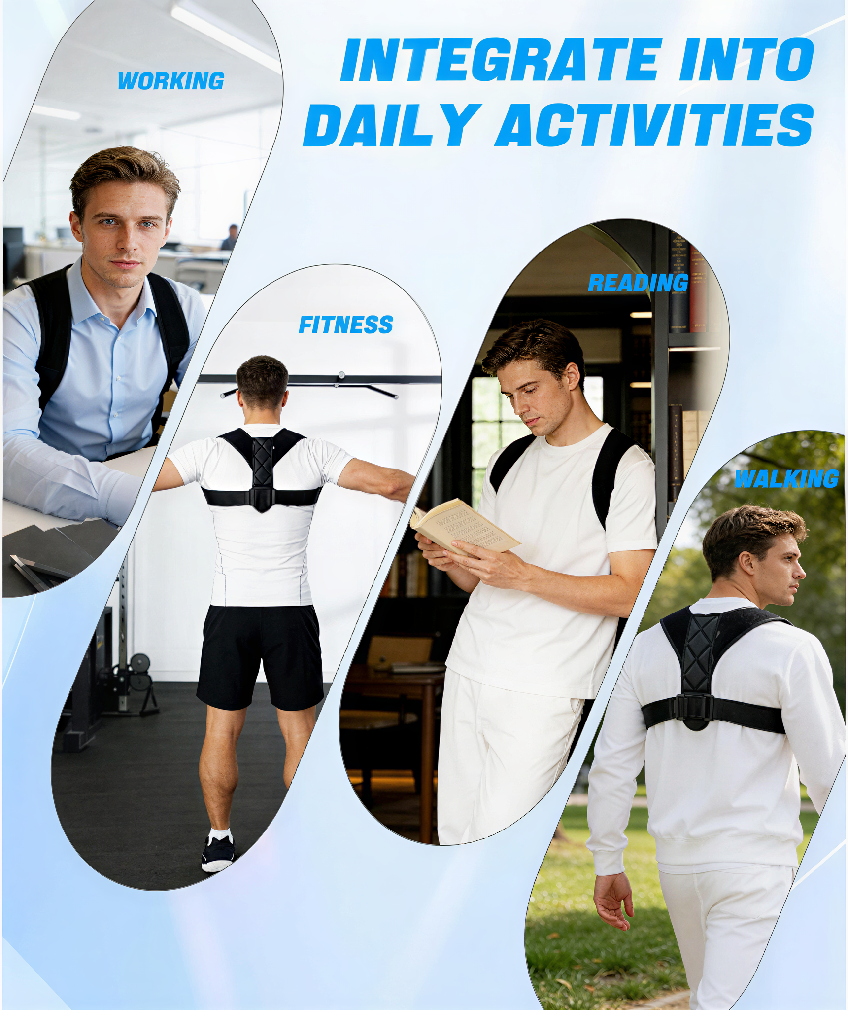 FOPLCP Posture Corrector for Men and Women