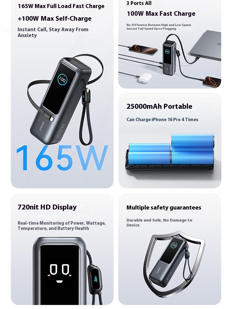 Anker Laptop Power Bank 25,000mAh