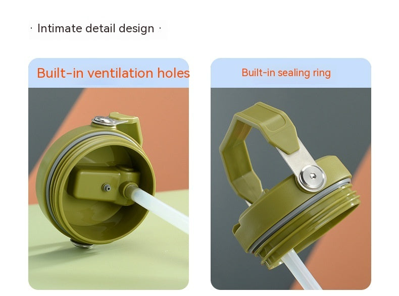 Stainless Steel IceFlow Flip Straw Tumbler
