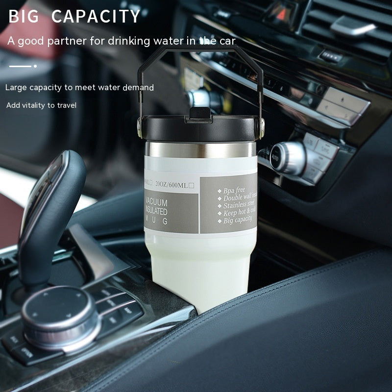Stainless Steel IceFlow Flip Straw Tumbler