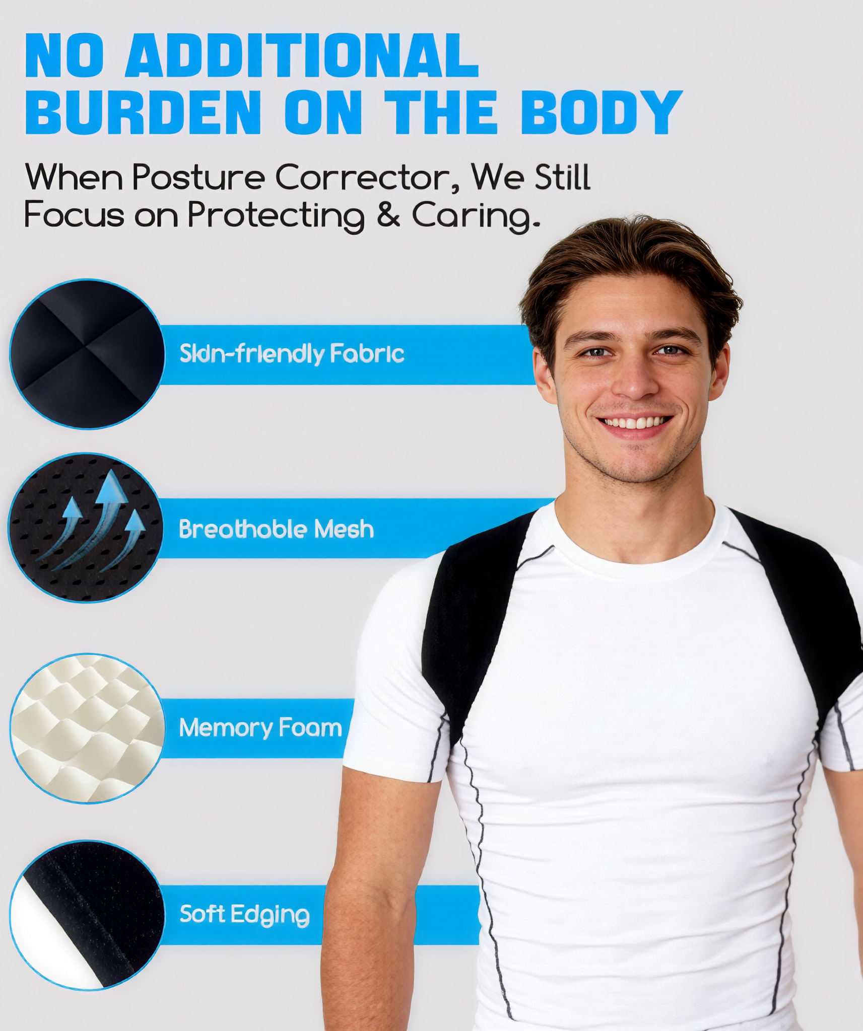 FOPLCP Posture Corrector for Men and Women